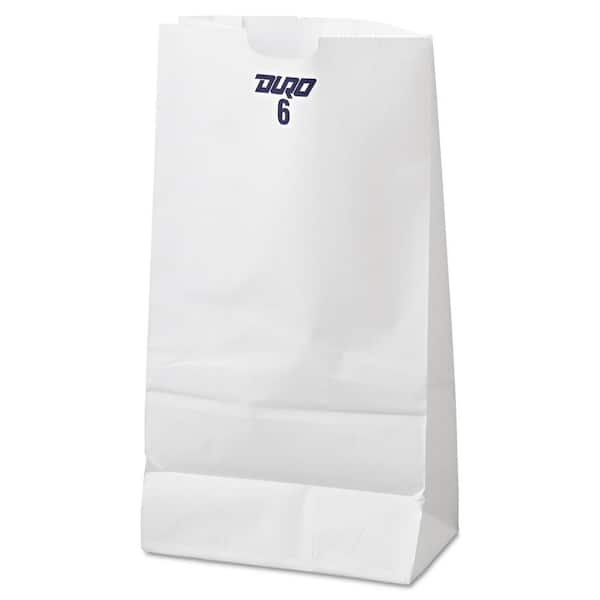 2#White Grocery Bags (500ct) 16002WGB