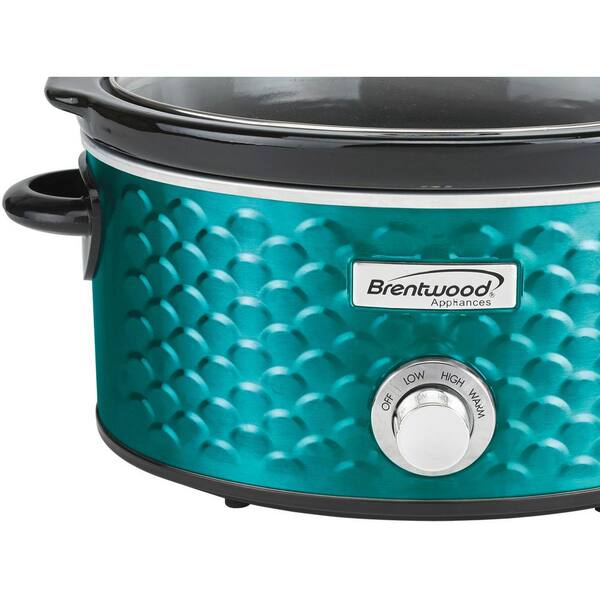 West Bend 4 Qt Quart Slow Cooker 5 Settings Smoke Glass Lid 84624 - general  for sale - by owner - craigslist
