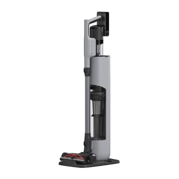 GO Station Bagless Cordless HEPA Stick Vacuum for Carpets and Hard Floors in Gray with Auto-Emptying Charging Station