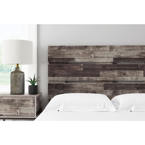 Signature DESIGN BY ASHLEY Neilsville Dark Gray Full Panel Headboard