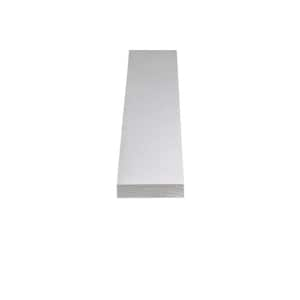 1 in. x 4 in. x 12 ft. Primed Finger Joint Pine Board