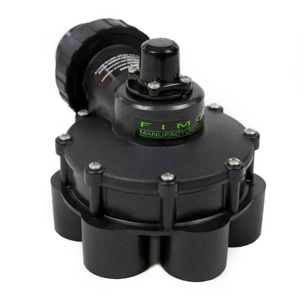 FIMCO MANUFACTURING INC. 1-1/4 in. Standard 6 Outlet Indexing Valve with 5 and 6 Zone Cams