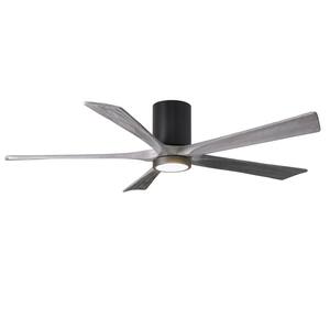 Irene 60 in. LED Indoor/Outdoor Damp Matte Black Ceiling Fan with Remote Control and Wall Control