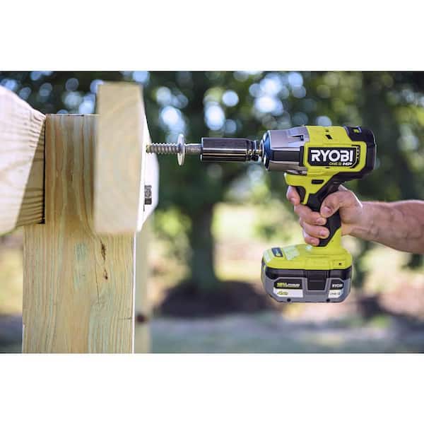RYOBI ONE+ HP 18V Brushless Cordless 4-Mode 1/2 in. Impact Wrench