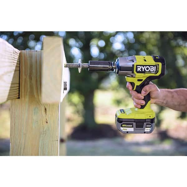 RYOBI ONE+ 18V Cordless 3-Speed 1/2 in. Impact Wrench (Tool-Only) P261 -  The Home Depot