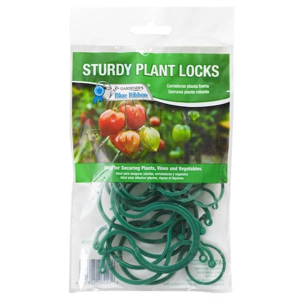Gardener's Blue Ribbon Plant Support Locks (25-Pack)