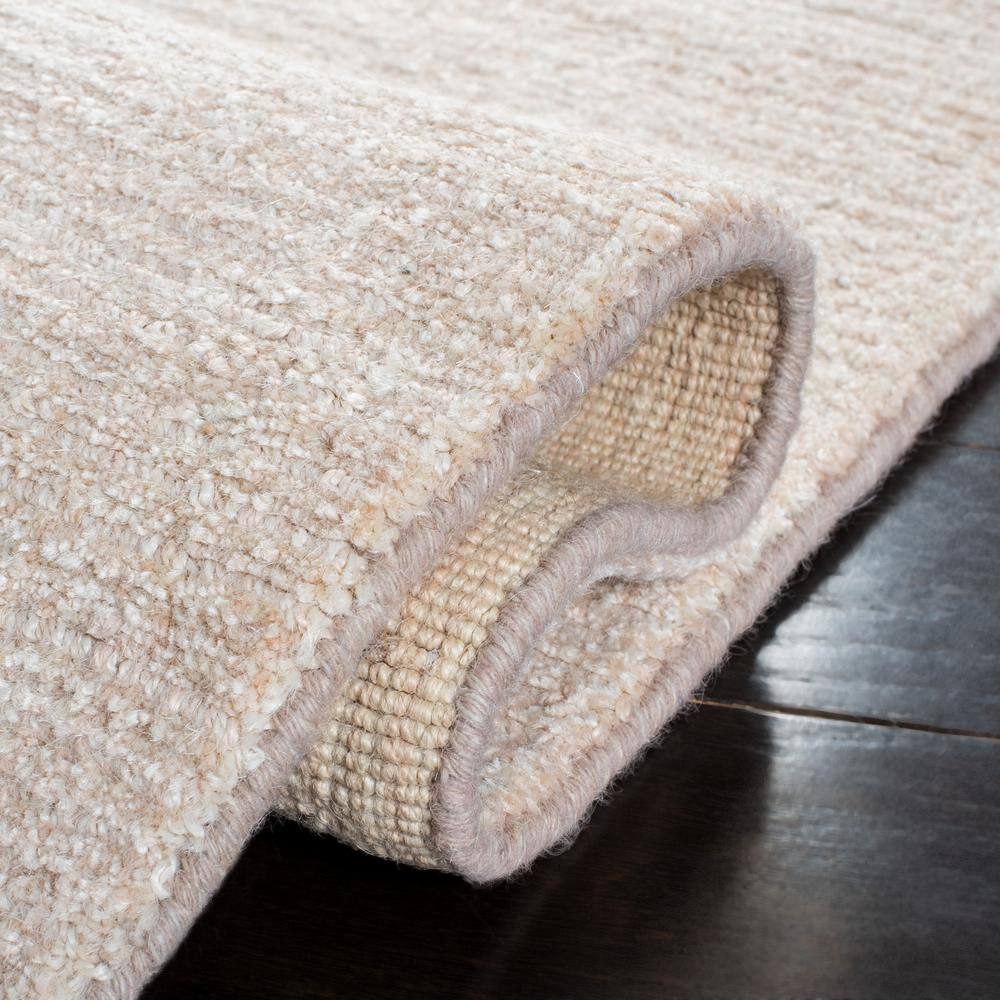 Hand-Knotted Artisan Red Jute 5'x8' Non-Slip Area Rug