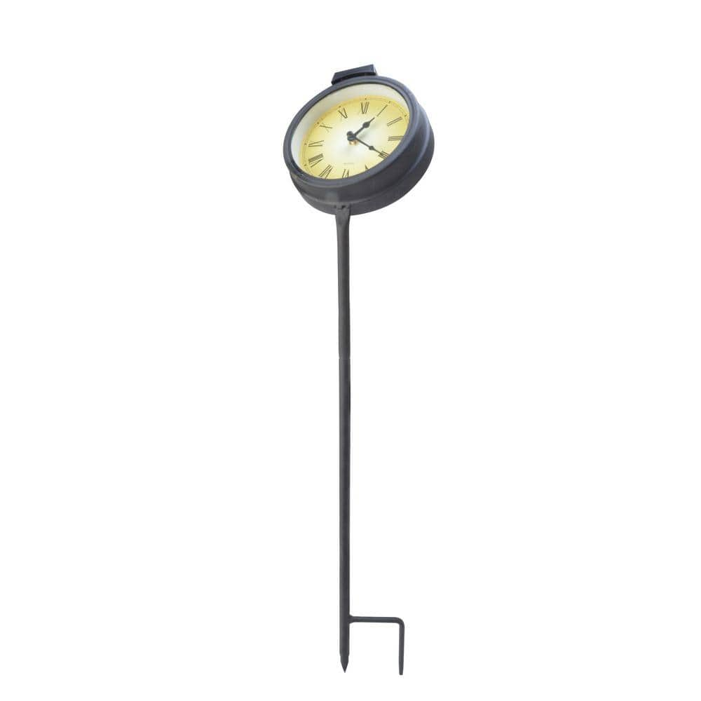 moonrays-16-in-solar-integrated-led-traditional-clock-pathway-stake