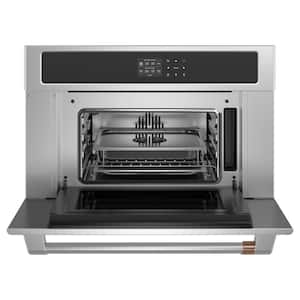 30 in. Single Electric Wall Oven With Convection and Steam in Stainless Steel