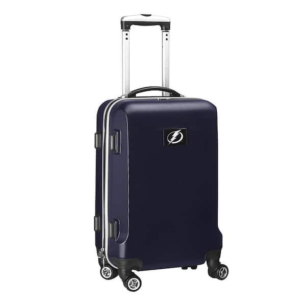 Denco NHL Anaheim Mighty Ducks Black 21 in. Carry-On Hardcase Spinner Suitcase