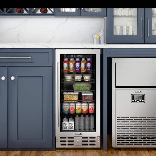 Mini refrigerator ミニ冷蔵庫 Koolmore 3 cu. ft. Mini Fridge with Glass Door in Black without