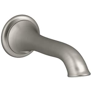 Artifacts 8 in. Wall-Mount Bath Spout with Flare Design in Vibrant Brushed Nickel