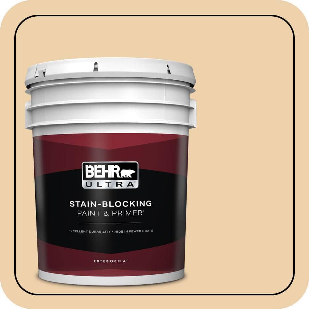 5 gal. #MQ3-43 Ceramic Beige Flat Exterior Paint & Primer price history on PriceWatchPro