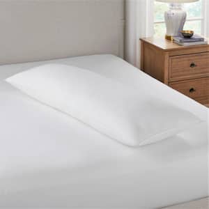 HOMESTOCK Copper U Shaped Full Body Pillow with Cushioned Memory Foam, Long  Hug Sleeping Pillow, Maternity Support for Back, Hips 88855 - The Home Depot
