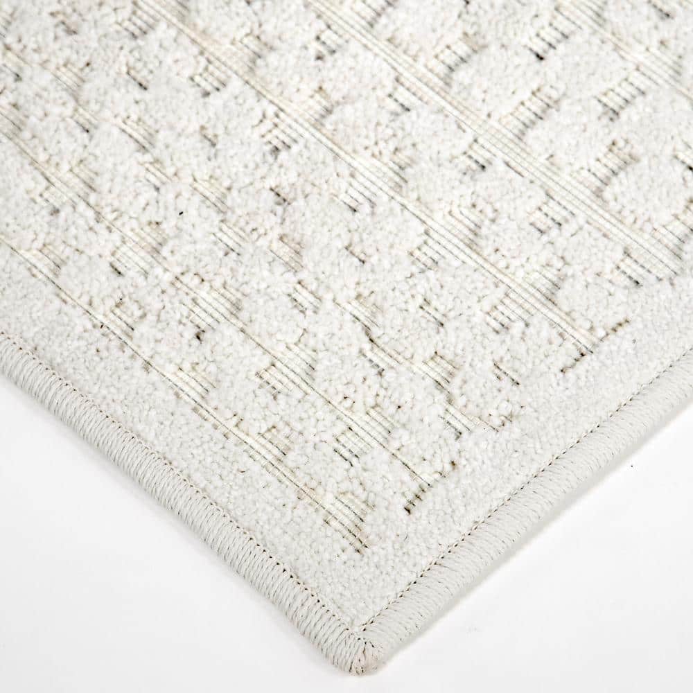 Ladybird Natural Blue High Low Indoor Outdoor Rug