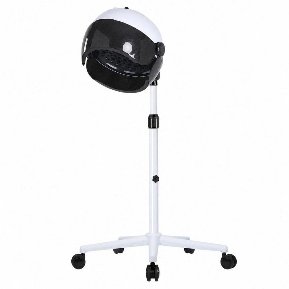 1500-Watt White Hooded Hair Dryer with Adjustable Height, Hood Dryer with Wheels, Sit Under Dryer, Standing Hair Dryer price history on PriceWatchPro