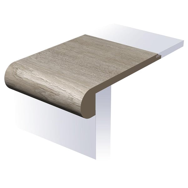 SELKIRK FLOORS Gusty Branson 1 in. T x 4-1/2 in. W x 94 in. L Waterproof Flush Stair Nose Moulding