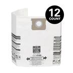 15 Gallon to 22 Gallon Dust Collection Bags for Shop-Vac Branded Wet/Dry Shop Vacuums (12-Pack)
