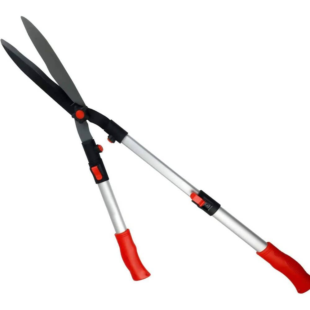11 in. W 32 in. L Garden Hand Grass Shears, Handle Length Range 19 in. to 32 in., w/Contoured SK
