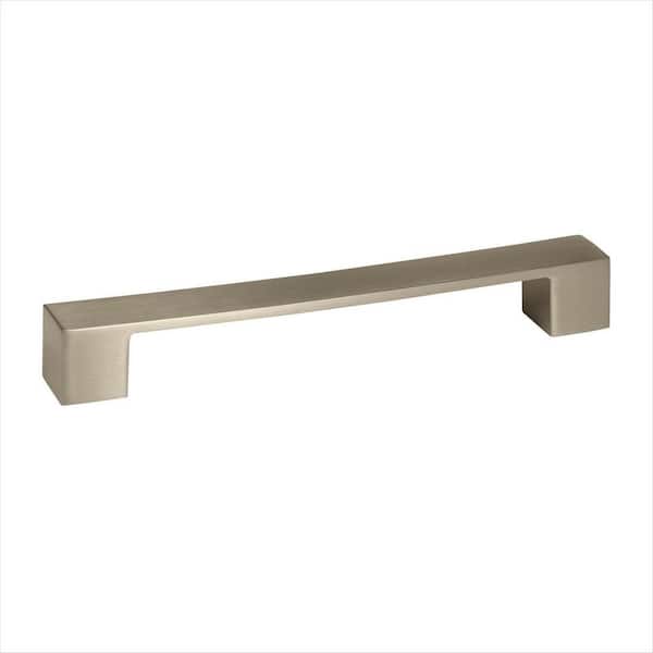 Amerock Monument 6-5/16 in (160 mm) Center-to-Center Satin Nickel Drawer Pull