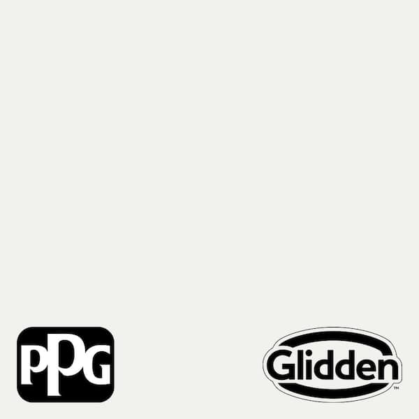 Glidden 8 oz. PPG1001-1 Delicate White Satin Interior Paint Sample