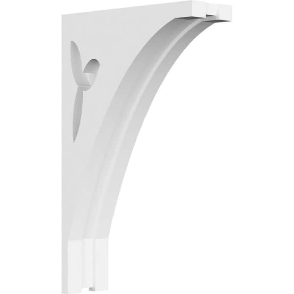 Ekena Millwork 1-7/8 in. x 9 in. x 5-1/2 in. PVC Naple Corbel