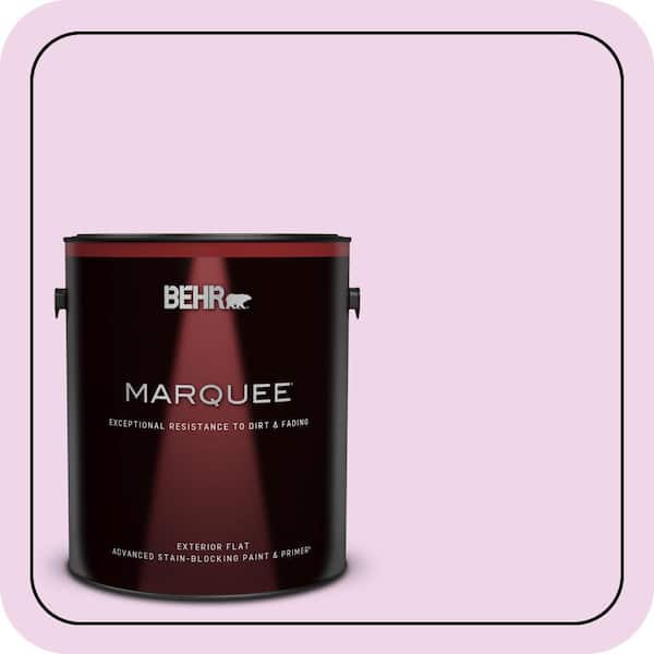 BEHR MARQUEE 1 gal. #P110-1 All Made Up Flat Exterior Paint & Primer