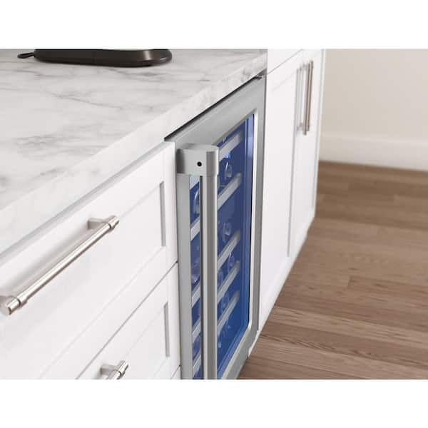 Zephyr Presrv 5.4 cu. ft. Stainless Steel Single Zone Refrigerator Drawers  PRRD24C1AS - The Home Depot