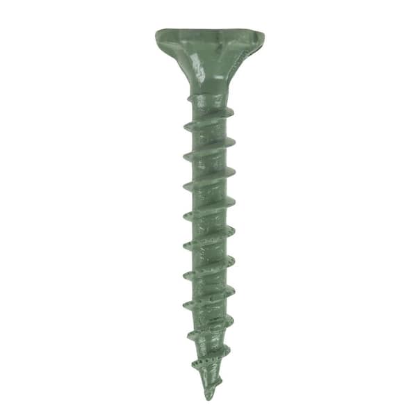 Backer-On - #9 x 1-5/8 in. Star Drive Serrated Head Cement Board Screws (575-Pack)
