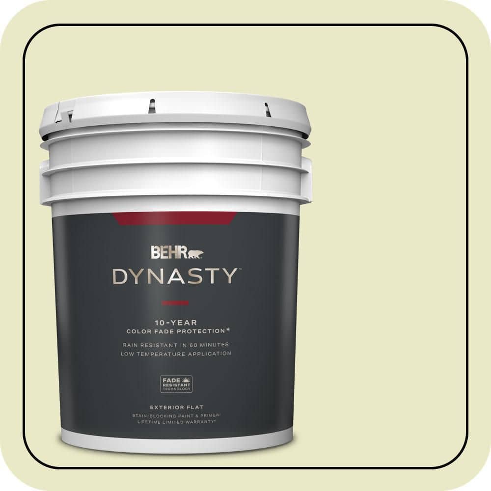 5 gal. #PPU9-16 Pale Celery Flat Exterior Stain-Blocking Paint & Primer price history on PriceWatchPro