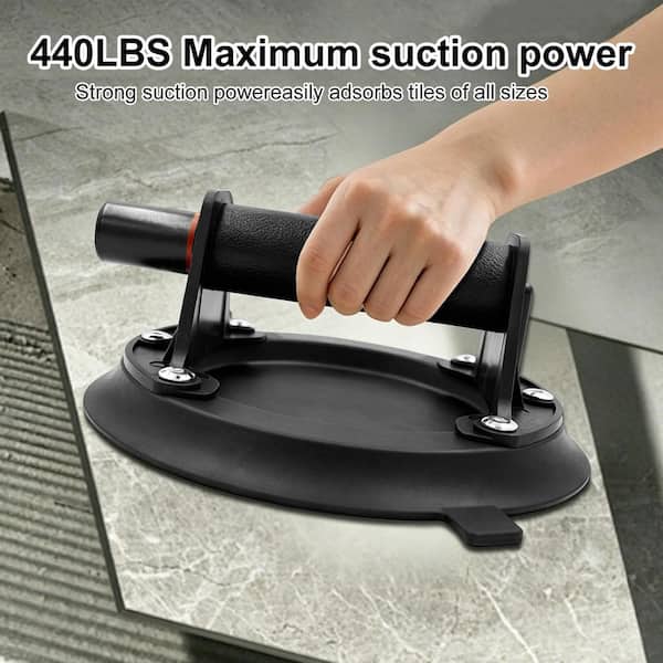Pro Space 8in. Heavy Duty Green Suction Cup with 440 lb. Lifting
