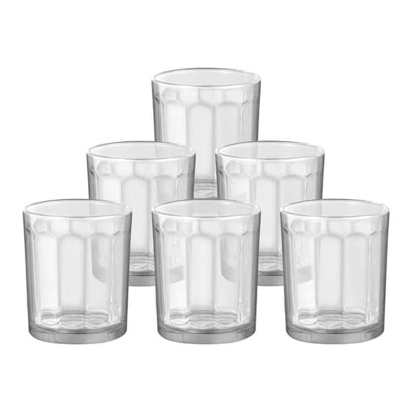 Unbranded 6PK - Votive Candle Holder - Wedding Parties Holiday Home Decor - Clear - 2-5/8 in. Dia. x 3-1/4 in. H