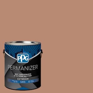 1 gal. PPG16-05 Caramel Sugar Satin Exterior Paint