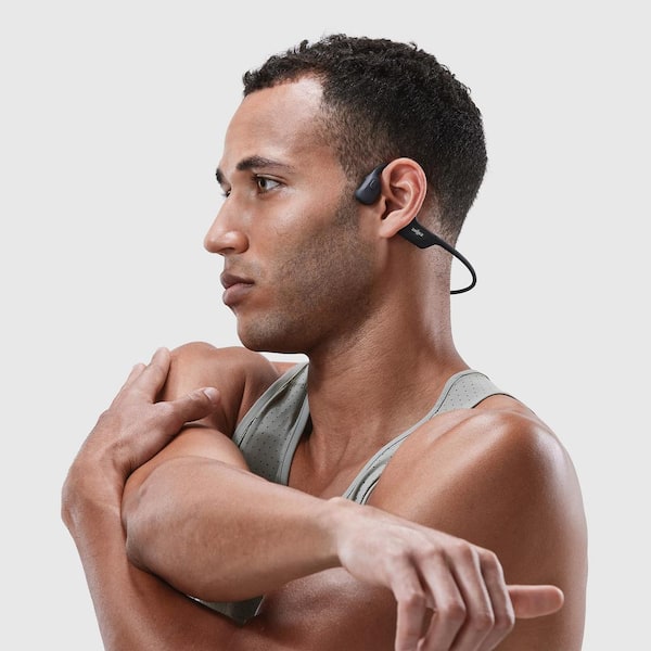 Shokz OpenRun Pro Premium Bone Conduction Open-Ear Sport Headphones Beige  S810-ST-BG-US - Best Buy