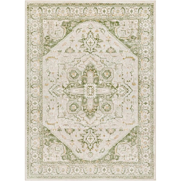 Livabliss San Francisco Ivory/Tan 7 ft. x 9 ft. Indoor/Outdoor Area Rug ...