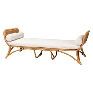 Veve Light Honey Rattan Twin Daybed