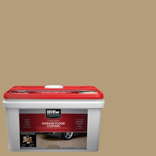 BEHR Premium 1-gal. #PFC-28 Desert Sandstone 2-Part Epoxy Garage Floor Coating Kit
