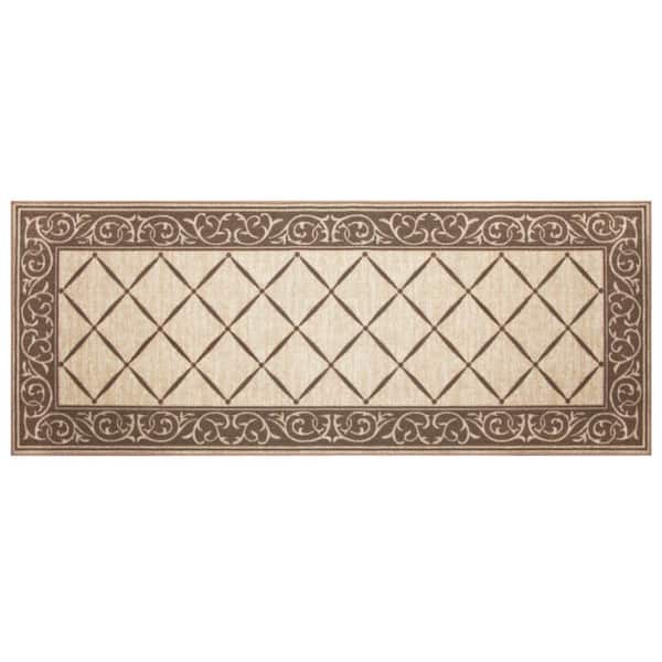 Trafficmaster Horchow Tan 2 Ft X 5 Accent Rug Mt1004425us The