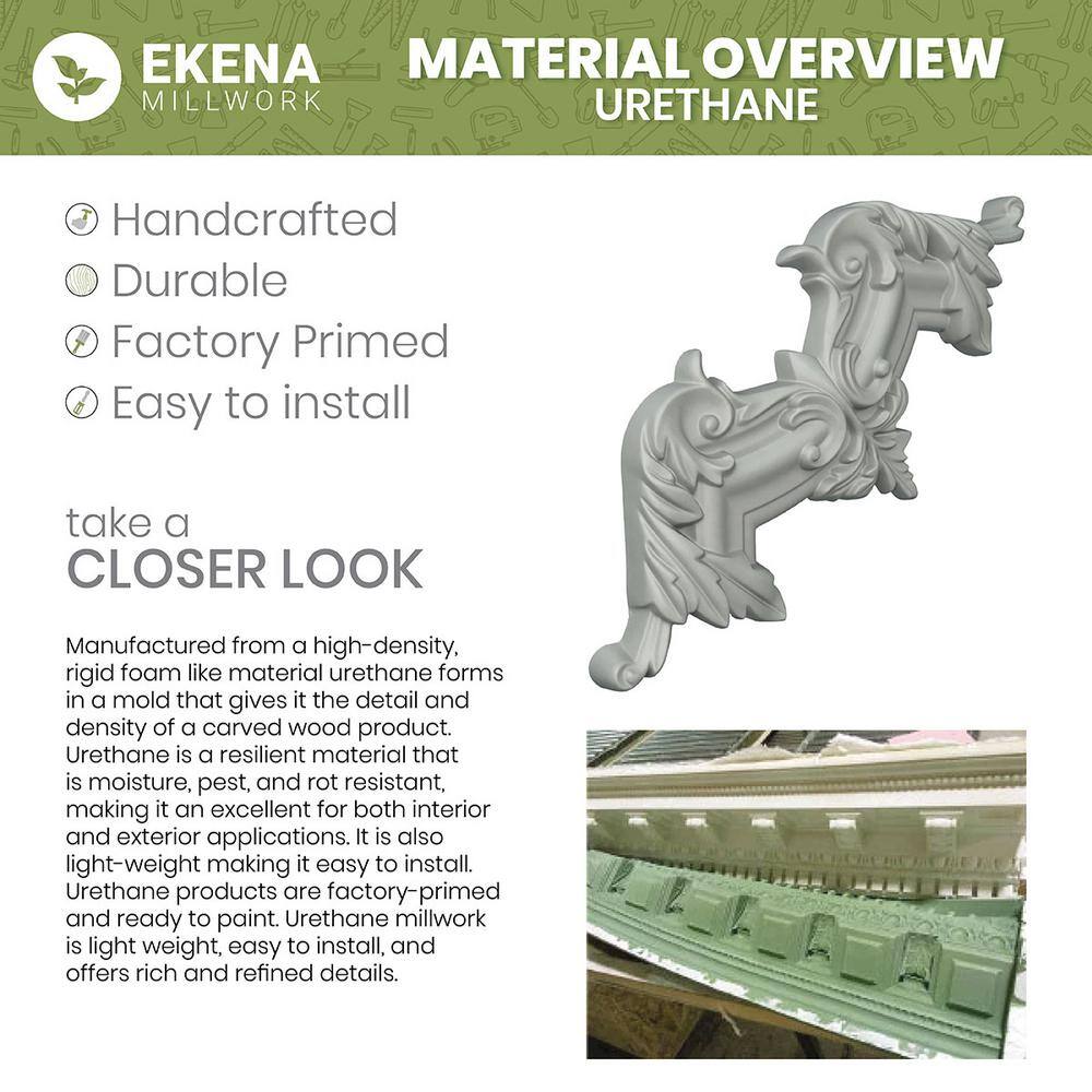 Gray Primed Polyurethane Decorative Panel Moulding