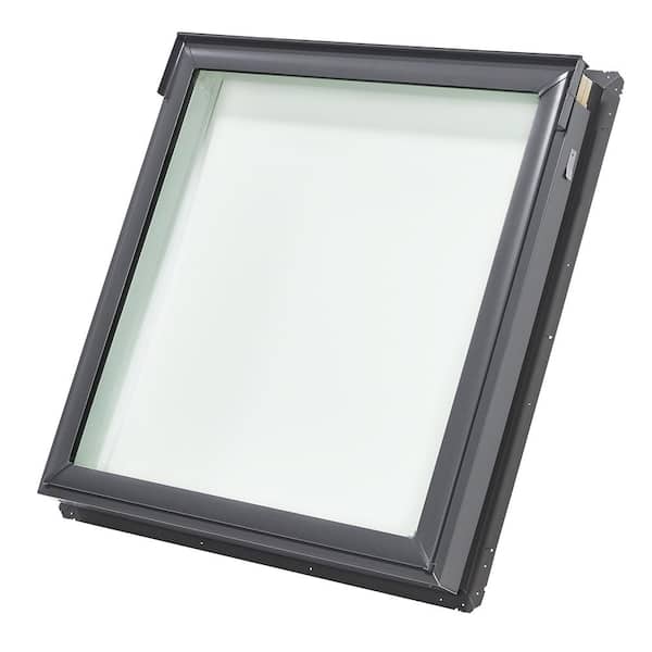 VELUX 21 in. x 26.88 in. Fixed Deck-Mount Skylight with Laminated Low-E3 Glass