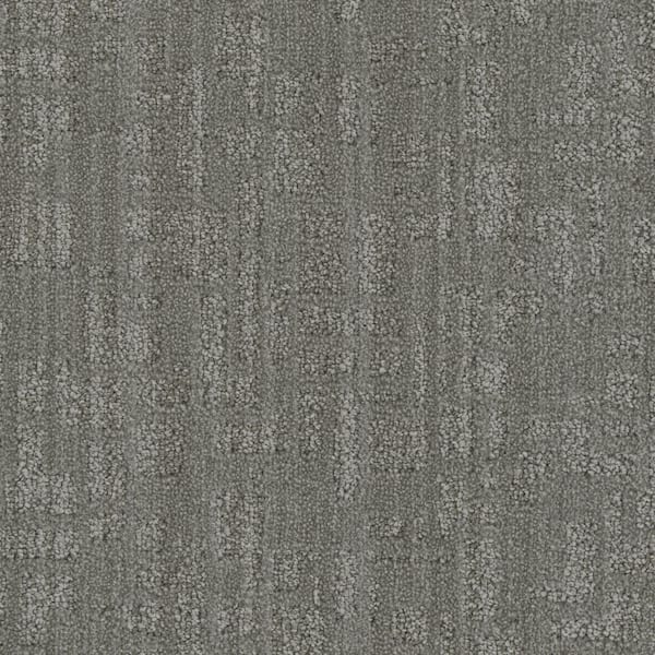Lifeproof Denfield - Middleton - Gray 45 oz. SD Polyester Pattern Installed Carpet