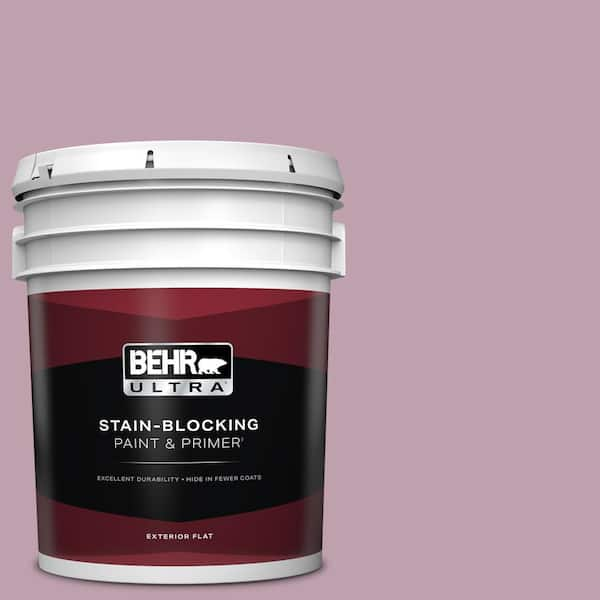 BEHR ULTRA 5 gal. #S120-4 Decanting Flat Exterior Paint & Primer