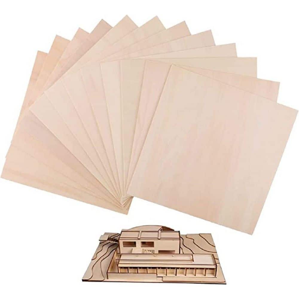  Darice MI5303 Craft Plywood Sheet, 12-Inch : Tools & Home  Improvement