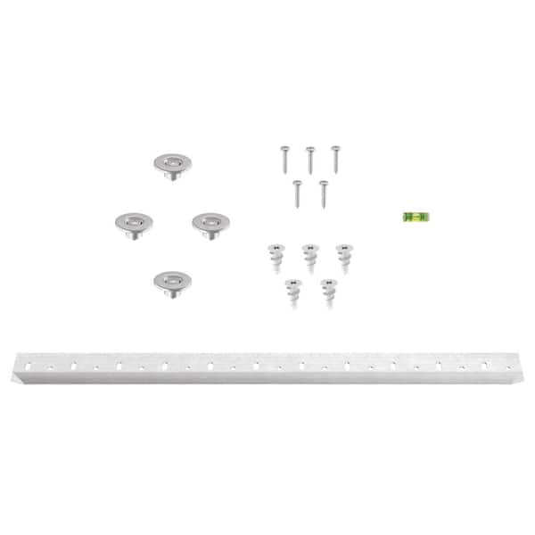 Delta Easy-Cleat Flush Mount Hardware Compatible with L1, L2 and L3 Size Mirrors