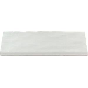 Amagansett Sky 2.55 in. x 7.87 in. Satin Ceramic Wall Bullnose Tile
