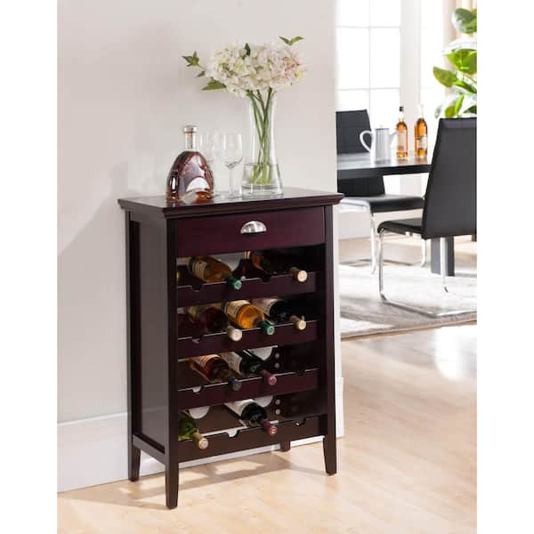 Wine rack for online drawer