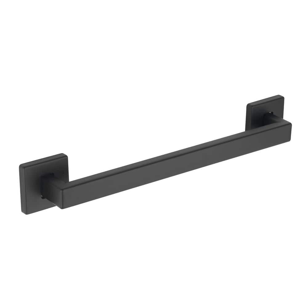18 in. Soft Square Style Grab Bar in Matte Black price history on PriceWatchPro
