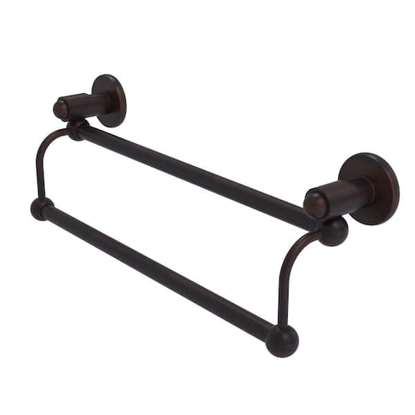 Allied Brass Soho Collection 18 in. Wall Mounted Double Towel Bar in Venetian Bronze