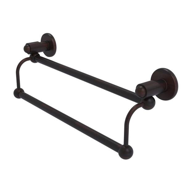 Allied Brass Soho Collection 30 in. Wall Mounted Double Towel Bar in Venetian Bronze