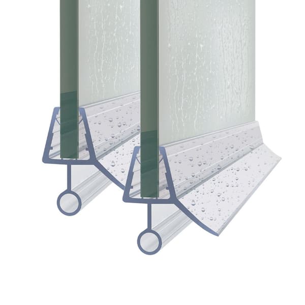 Frameless Shower Door Bottom Seal for 5/16 in. Glass 31.5 in. Length